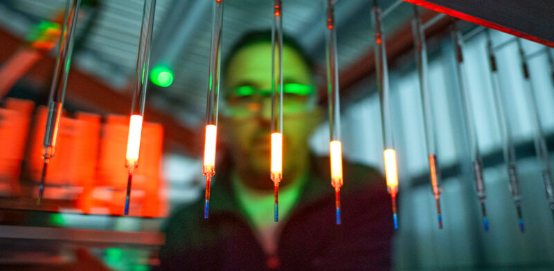 Laser Flash Lamp Manufacturing